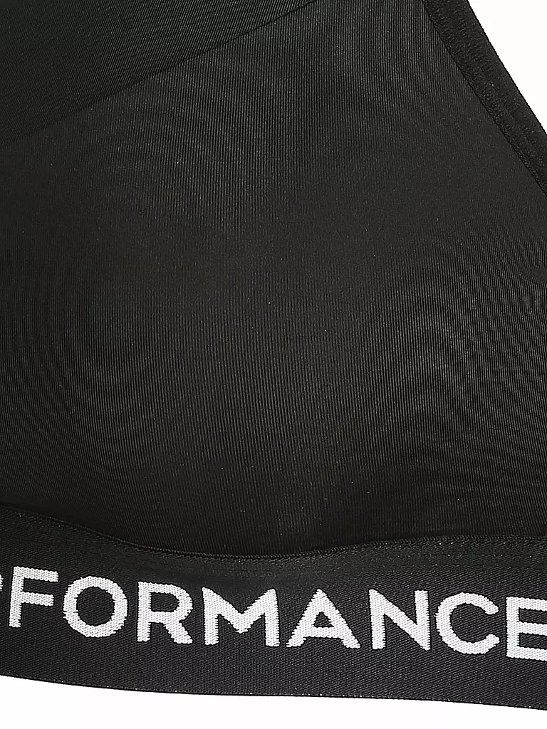 CK PERFORMANCE | Damen Sport-BH Logo Low Support | schwarz