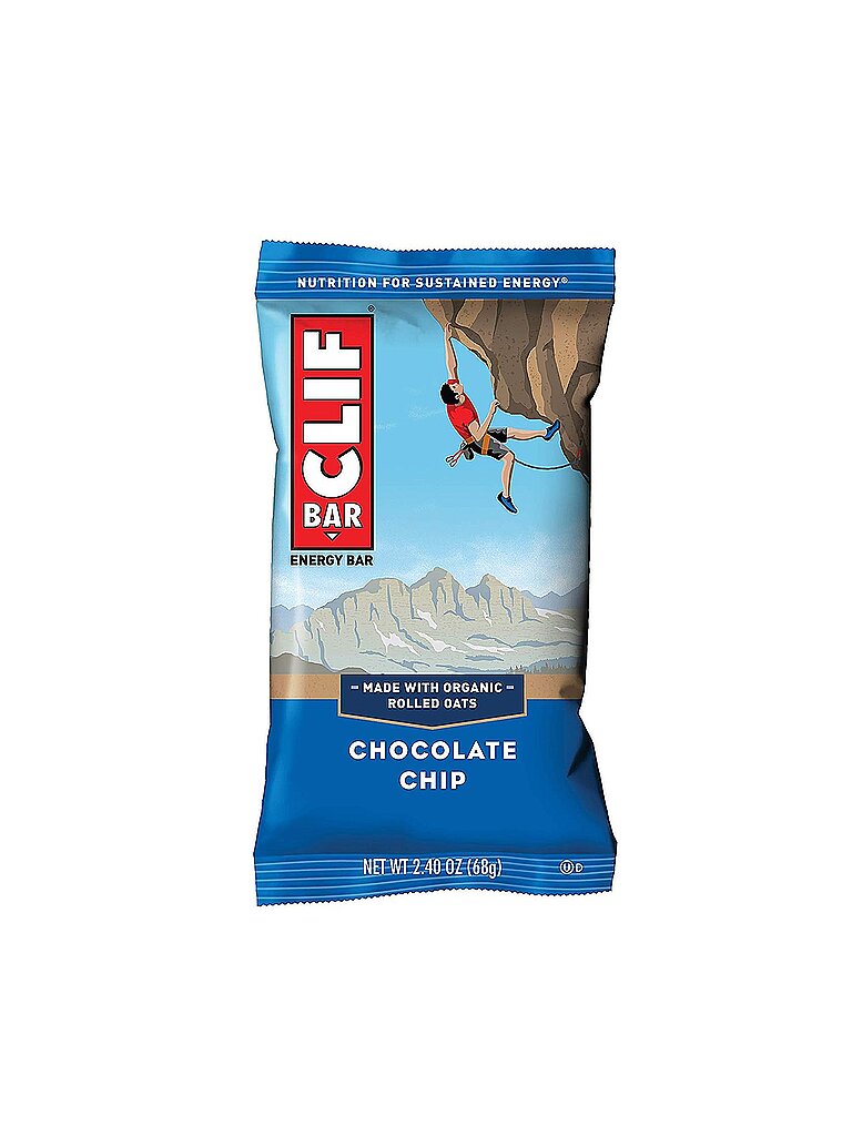 CLIF BAR Energieriegel Chocolate Chip blau