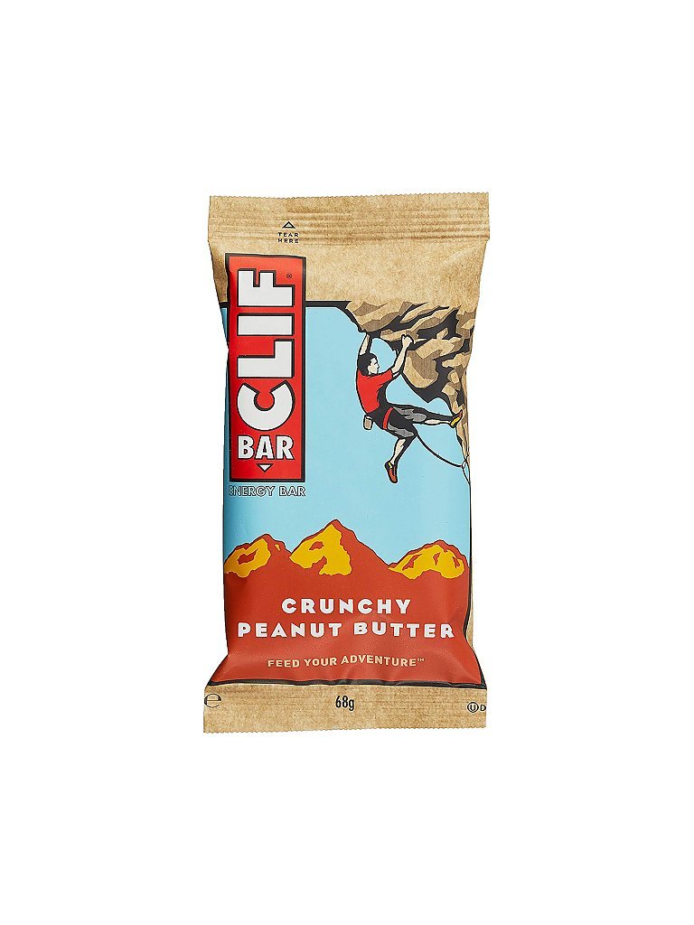 CLIF BAR Energieriegel Crunchy Peanut Butter braun