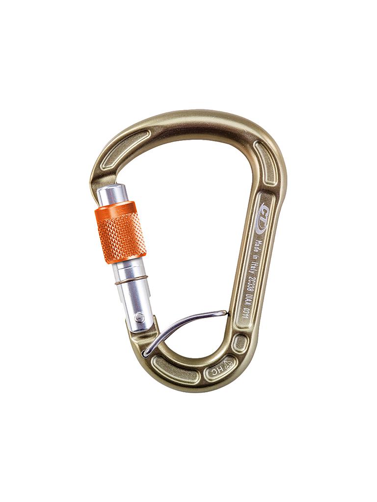 CLIMBING TECHNOLOGY | Karabiner Concept SGL HMS Screwgate | silber