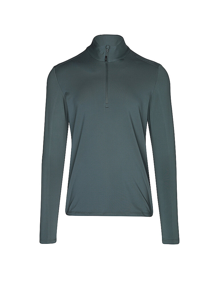 CMP Herren Unterzieh Zipshirt dunkelgrün