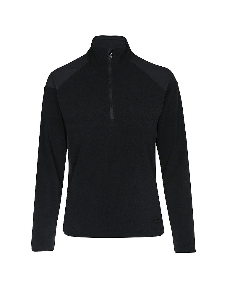CMP Damen Unterzieh Zipshirt schwarz