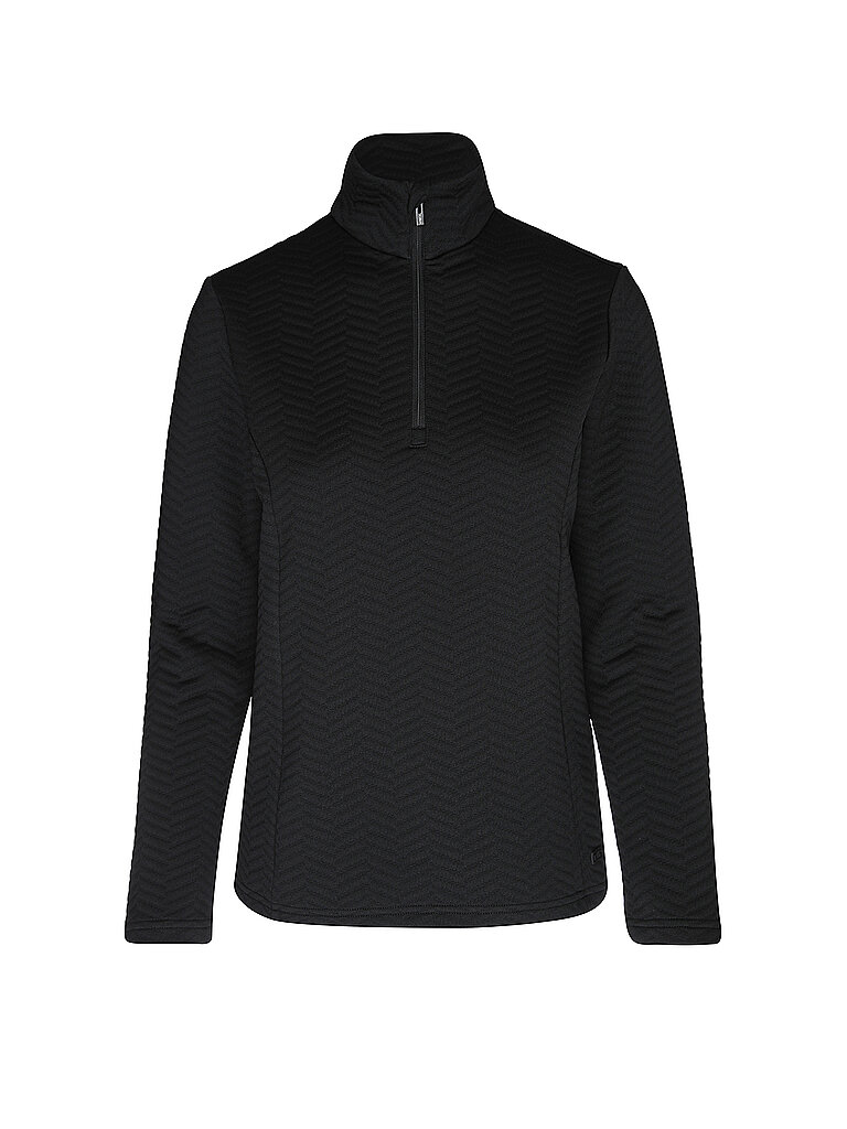 CMP Damen Unterzieh Zipshirt schwarz