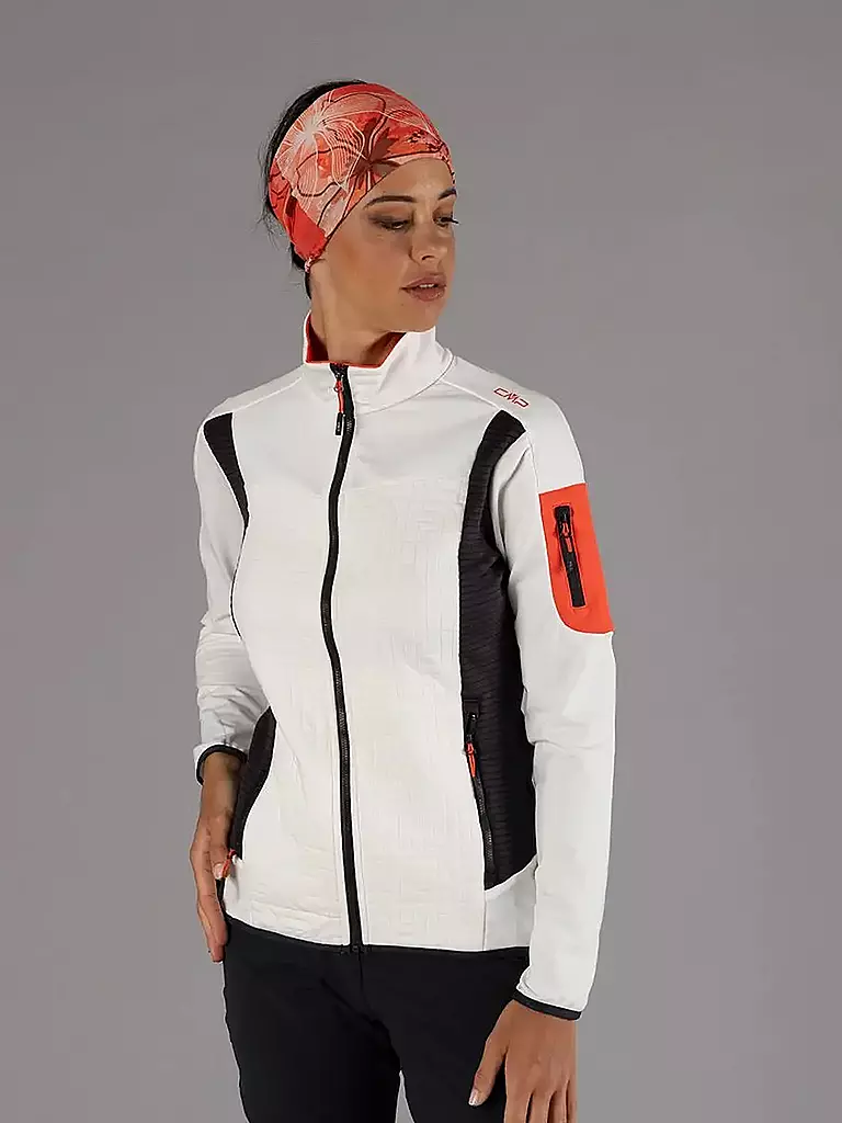 CMP | Damen Fleecejacke Perfomance Stretch | weiss