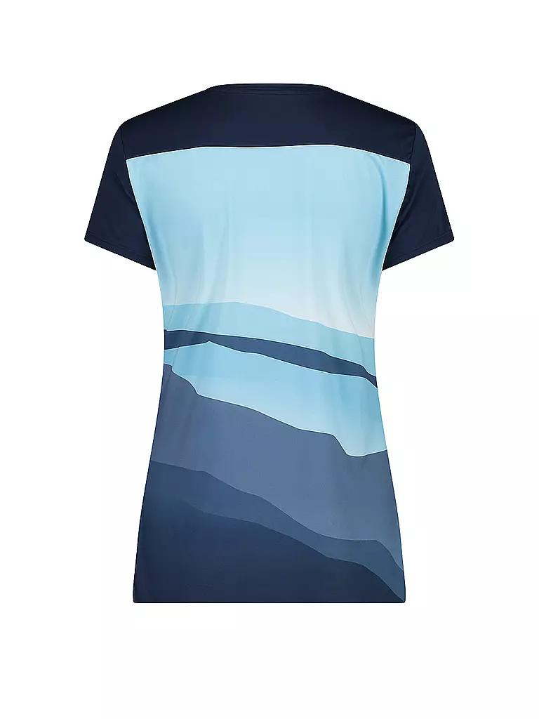 CMP | Damen Funktionsshirt Cool Print | hellblau