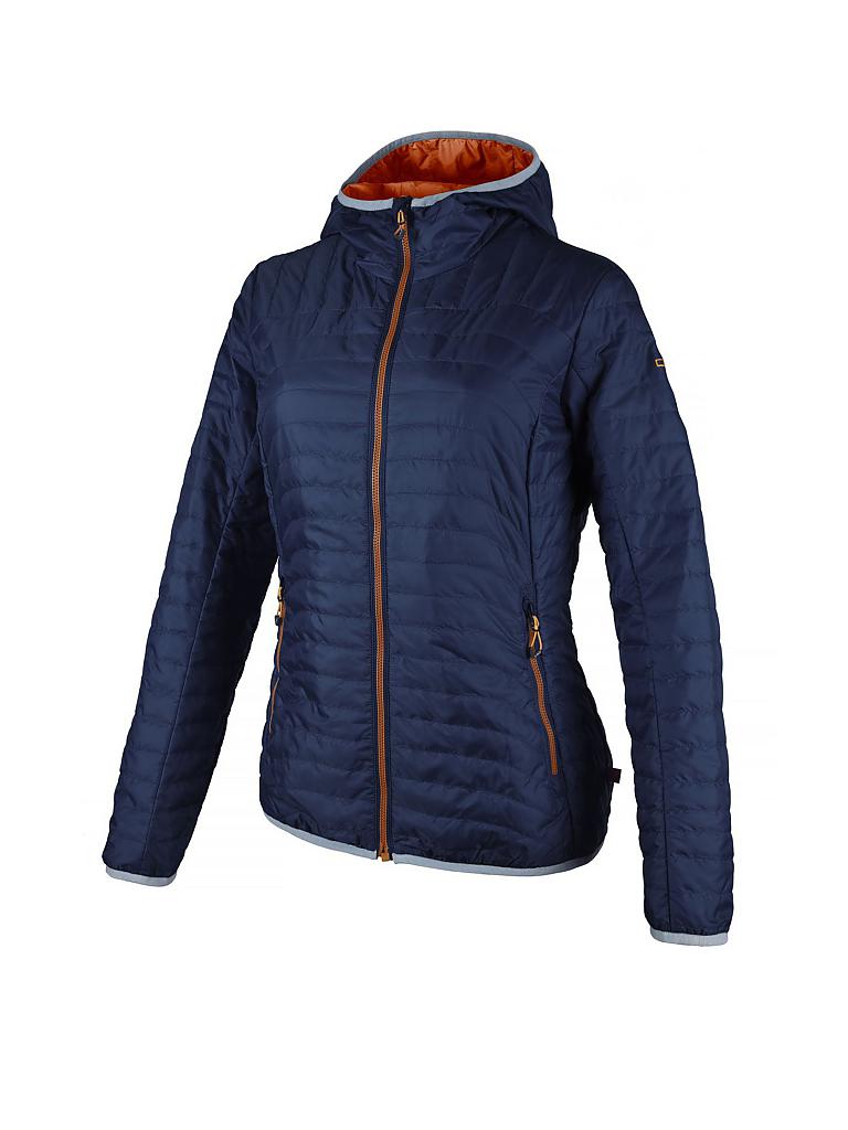 CMP | Damen Isolationsjacke Fix Hood PRL | blau