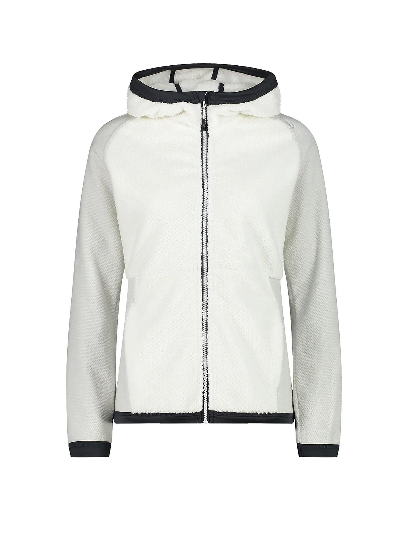CMP | Damen Strickjacke Hoodie | creme