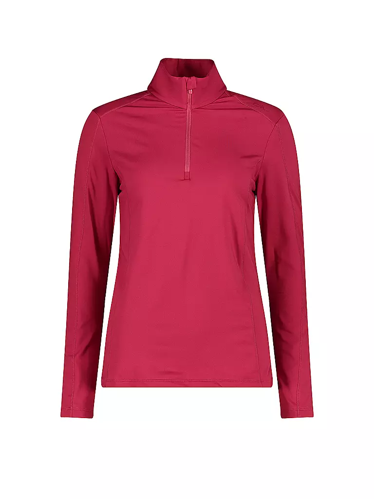 CMP | Damen Unterzieh Zipshirt Sweat Softtech | rot