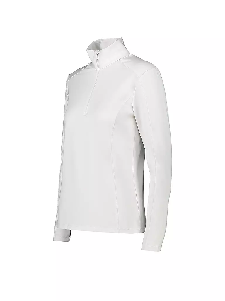 CMP | Damen Unterzieh Zipshirt Sweat Softtech | weiss