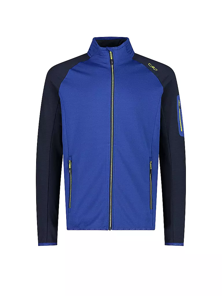 CMP | Herren Fleecejacke Grid Tech  | blau