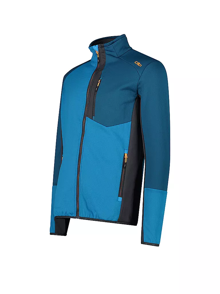 CMP | Herren Fleecejacke Unlimitech Stretch Grid Tech | blau