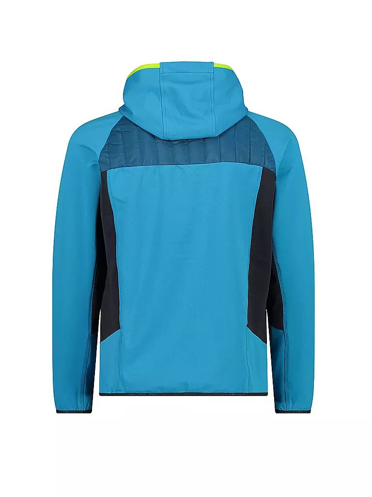 CMP | Herren Touren Hybridjacke Fix Hoodie | blau