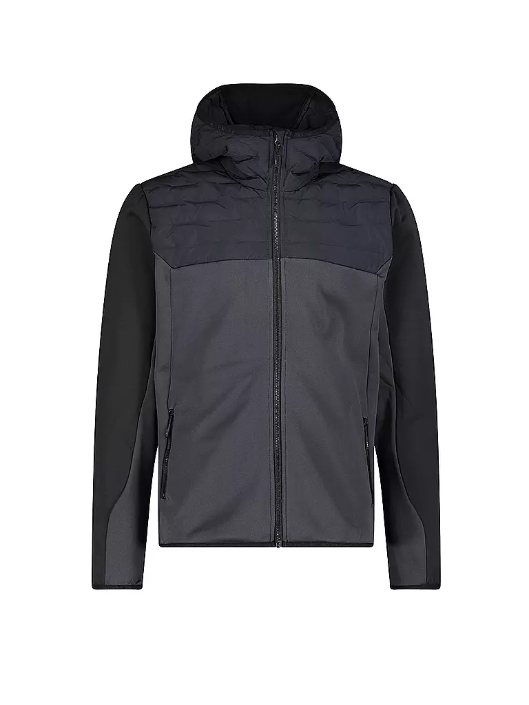 CMP | Herren Touren Hybridjacke Performance Hoodie | grau