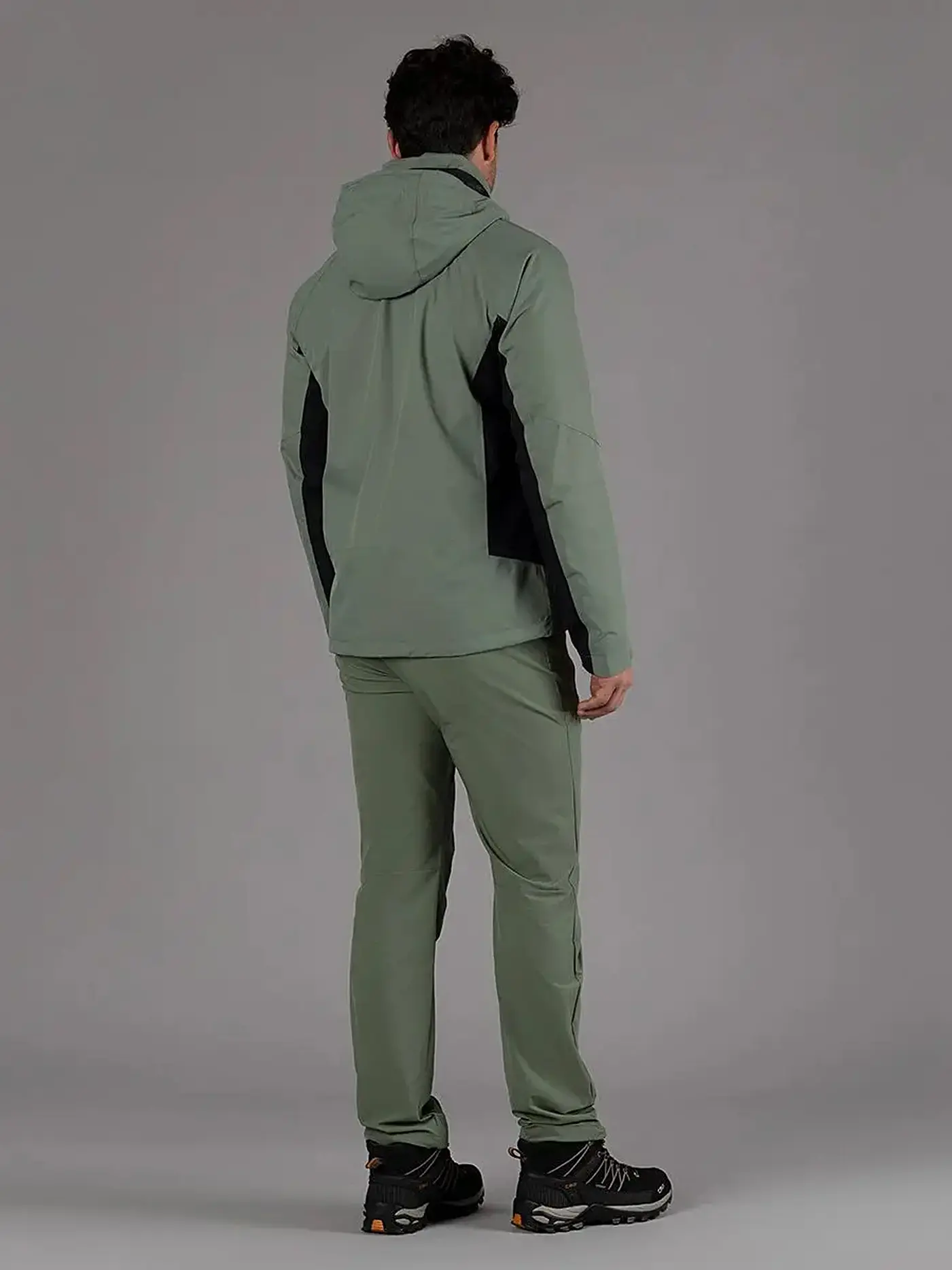 CMP | Herren Wanderjacke Full Taped Hoodie | dunkelgrün