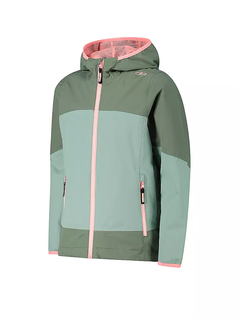 CMP | Kinder Wanderjacke Full Taped Hoodie | hellgrün