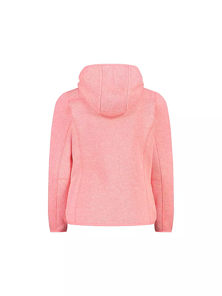 CMP | Mädchen Fleecejacke Jacquard Knitted Hoodie | petrol