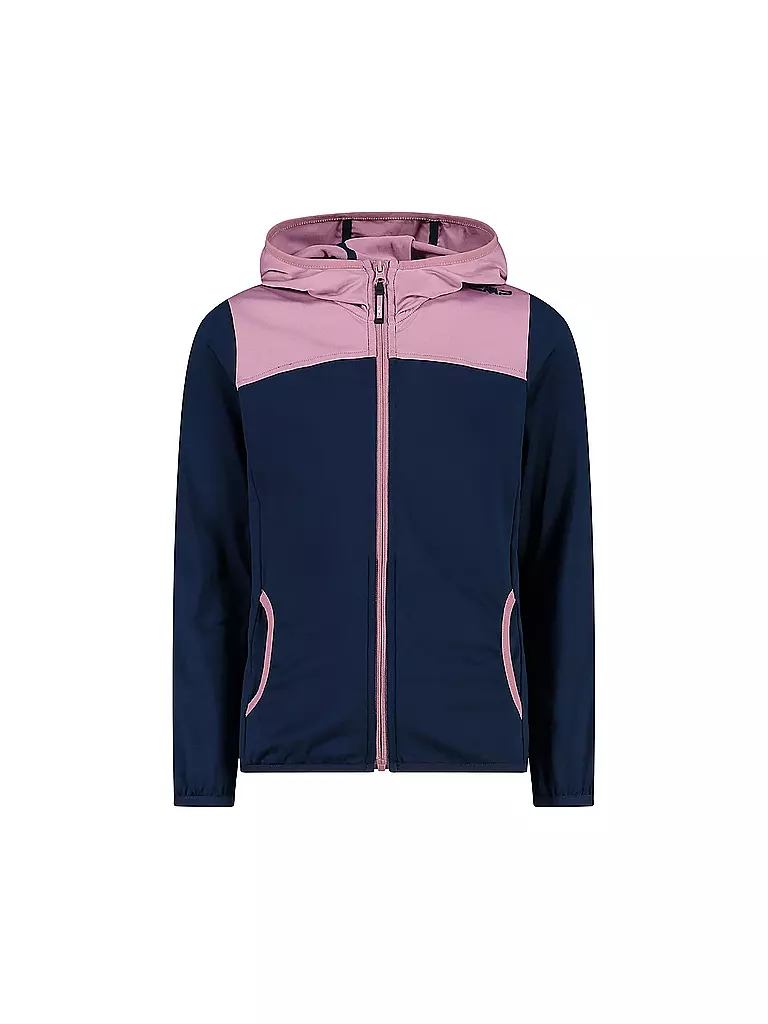 CMP | Mädchen Fleecejacke Stretch Hoodie | dunkelblau