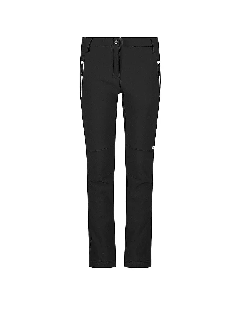 CMP | Mädchen Softshell Wanderhose  | schwarz