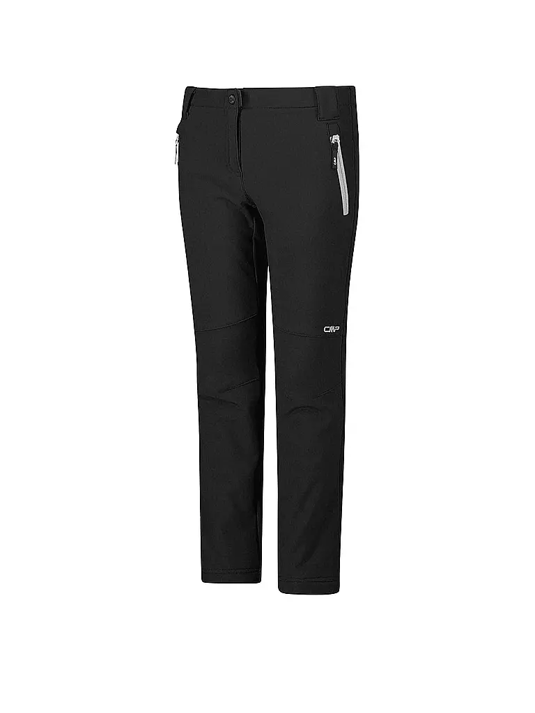 CMP | Mädchen Softshell Wanderhose  | schwarz