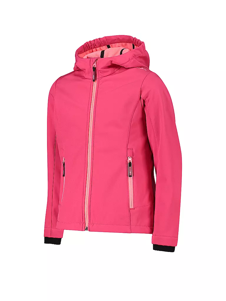 CMP | Mädchen Softshelljacke Girl Fix Hood | pink