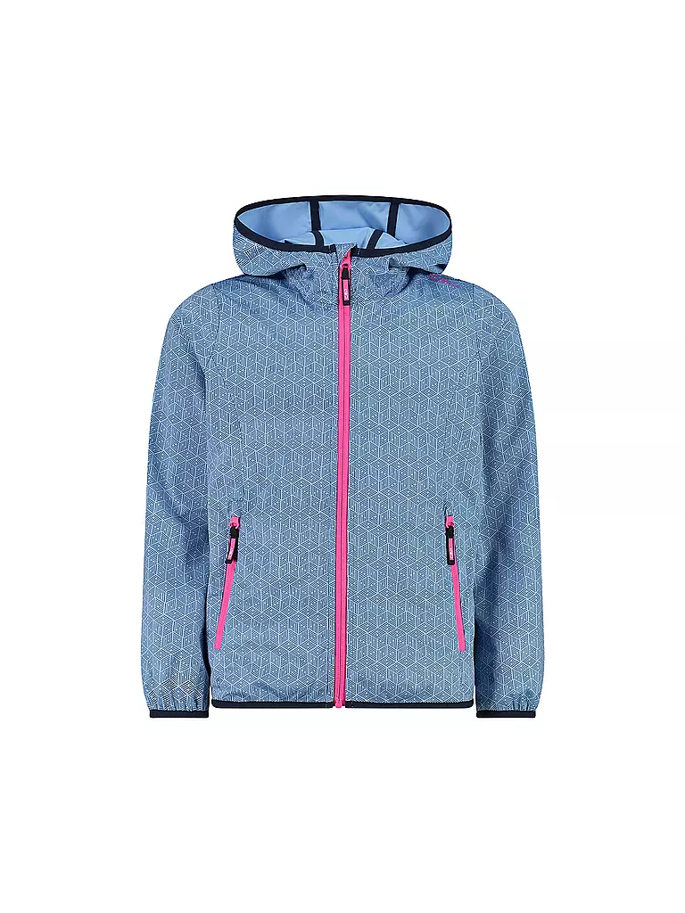 CMP | Mädchen Softshelljacke Light  Hoodie | hellblau