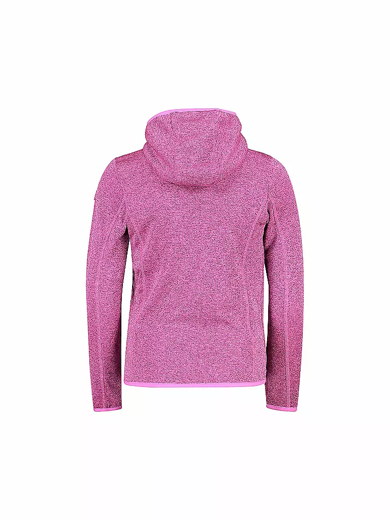 CMP | Mädchen Strickfleecejacke Knitted Hoodie | rosa