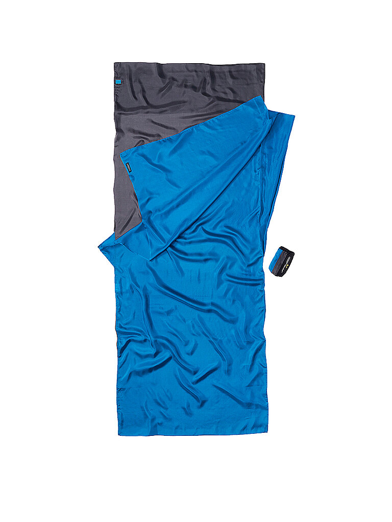 COCOON Reiseschlafsack Travelsheet Silk 14,5x6,5 160g bunt