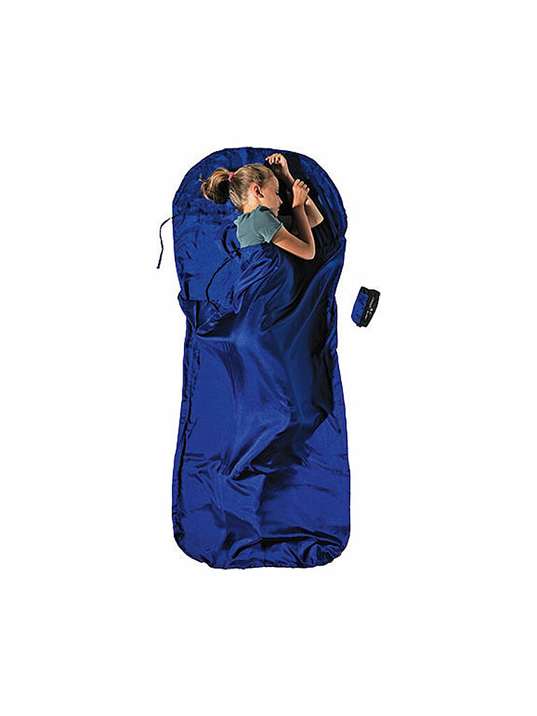 COCOON Reiseschlafsack Kidssack Silk 13x6cm 95g blau