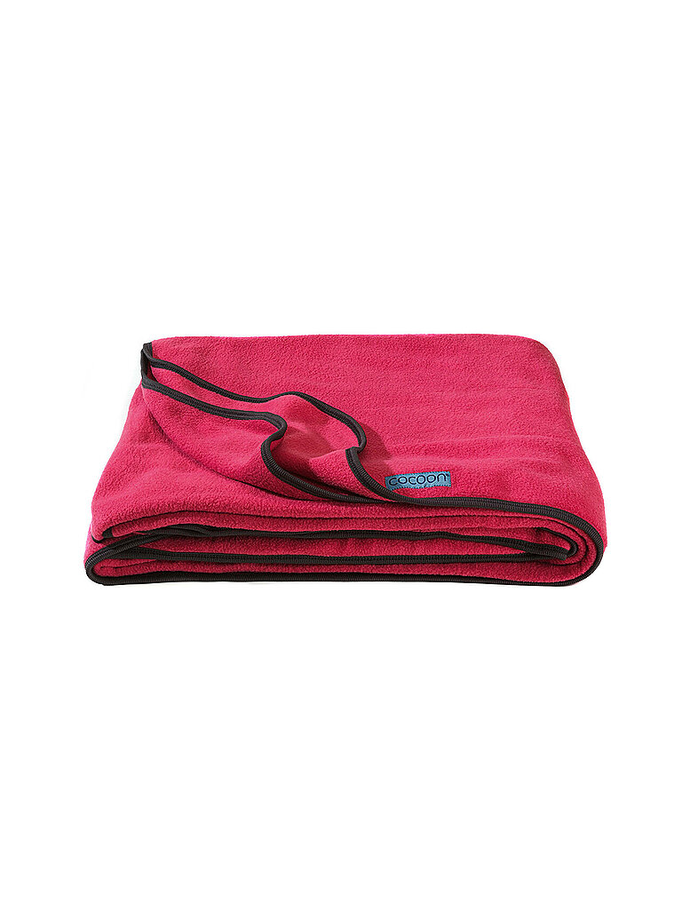 COCOON Fleecedecke Fleece Blanket 200x160cm rot FB05