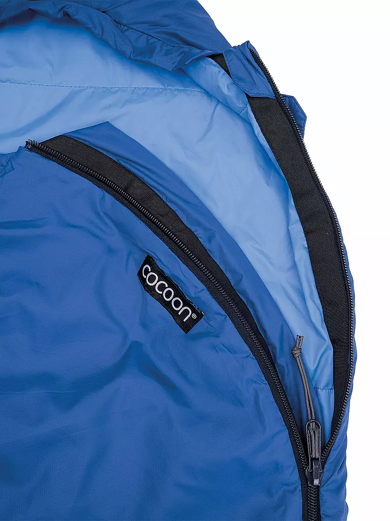 COCOON | Kinder Schlafsack Sommer Mountain Wanderer | blau