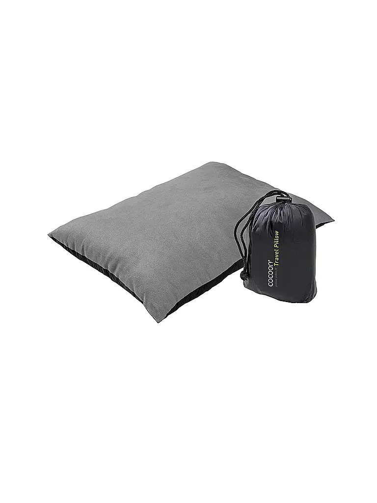 COCOON | Reisekissen Synthetic Pillow microfiber/nylon shell Gr.S | grau