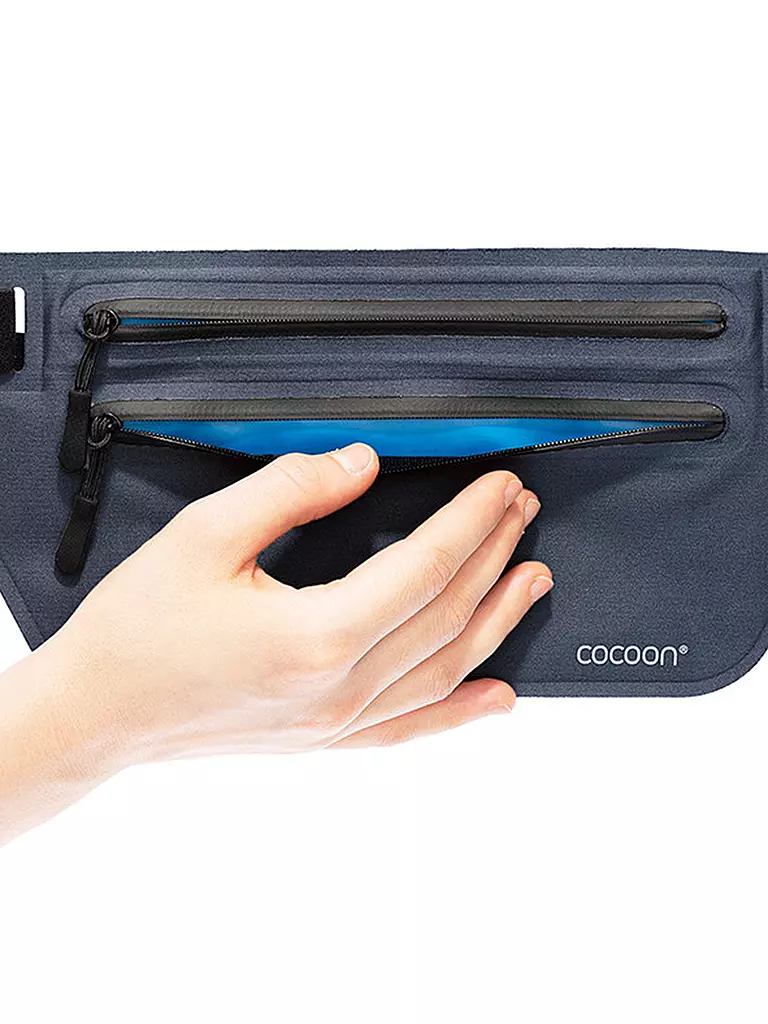 COCOON | Secret Waist Wallet | blau