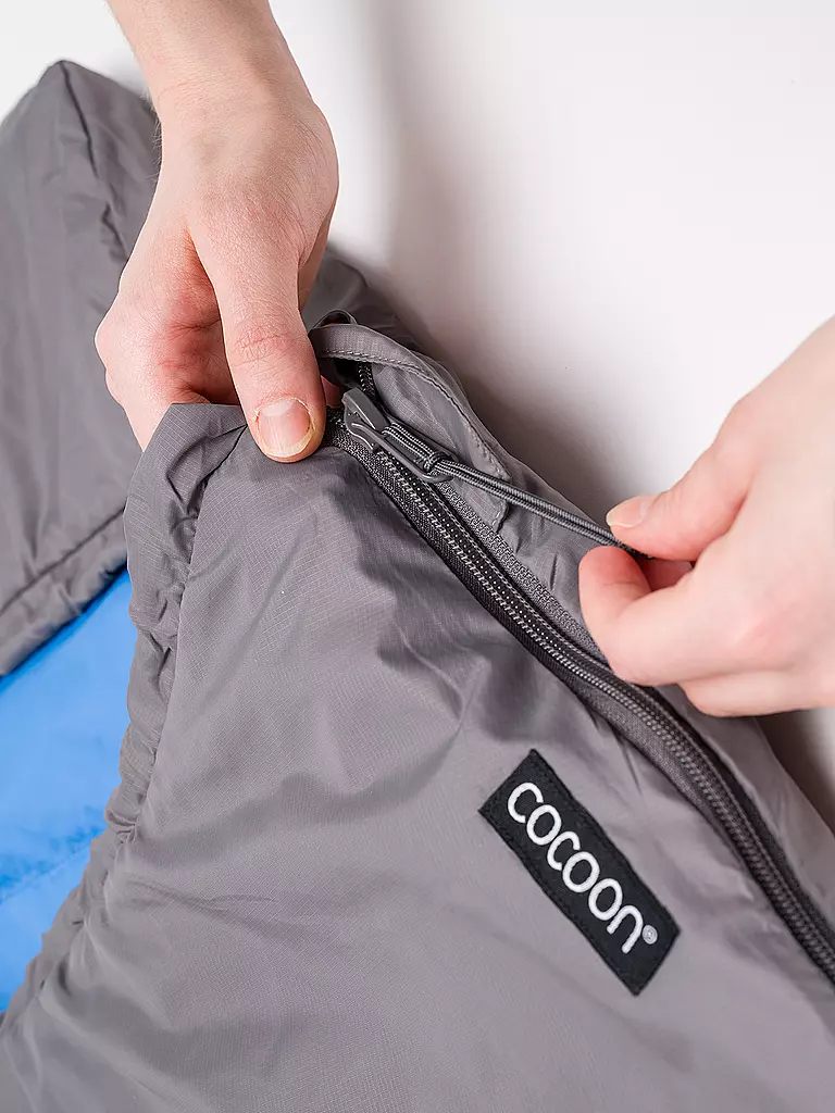 COCOON | Sommer- und Hüttenschlafsack Mountain Wanderer | grau