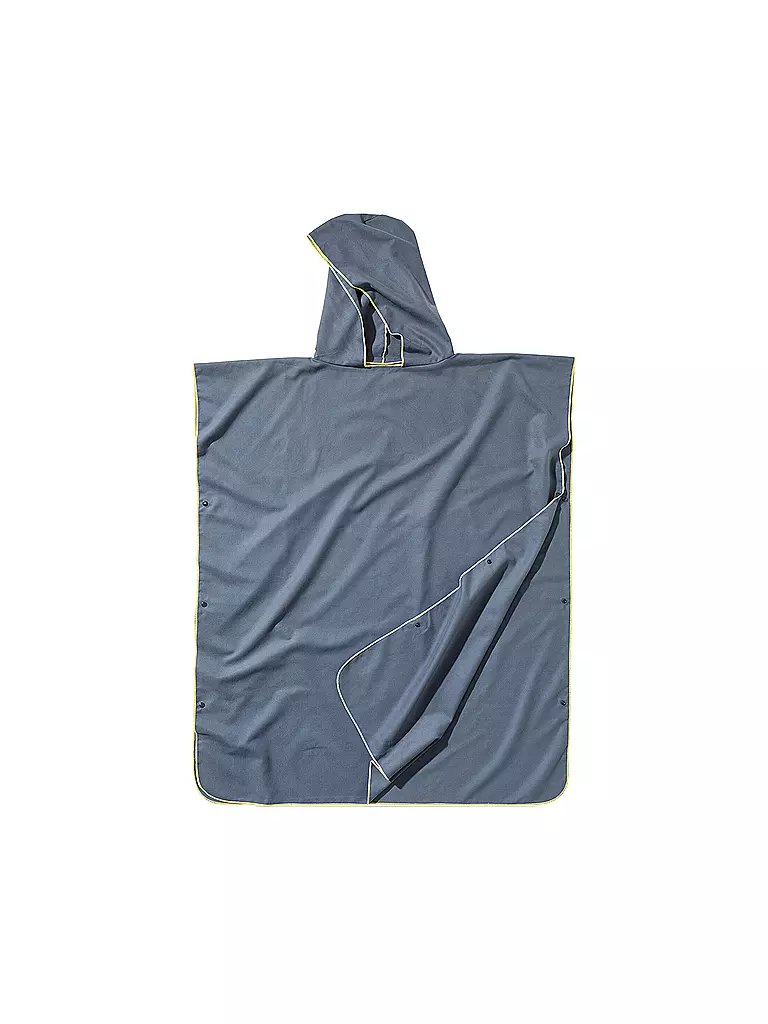 COCOON | Strandhandtuch Towel Poncho Ultralight Mikrofaser | grau