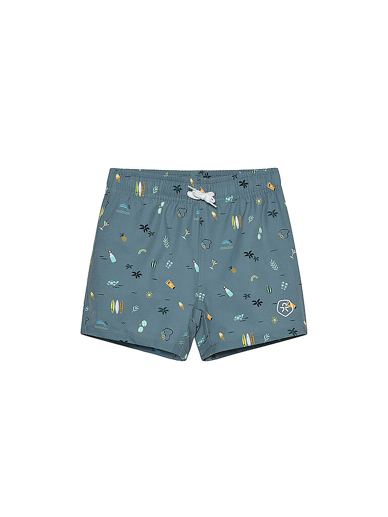 COLOR KIDS Jungen Badeshorts blau | 122 — Bild 2
