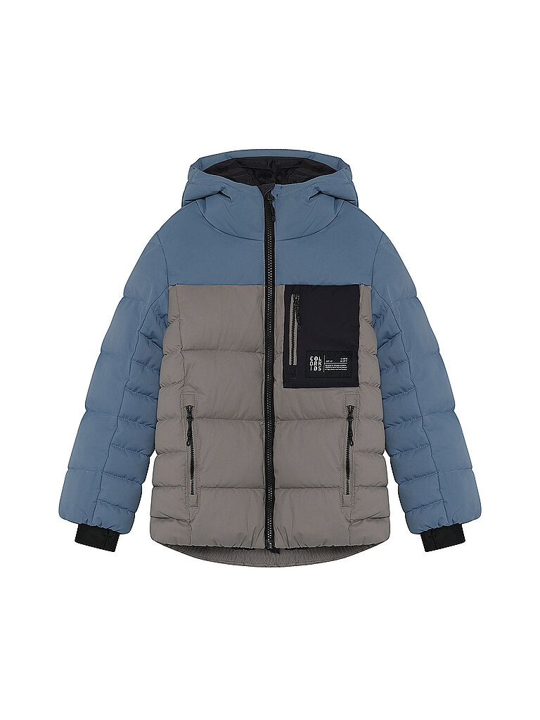 color kids Jungen Skijacke Puffer hellbraun