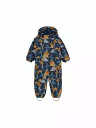 COLOR KIDS | Baby Skioverall W. 2 Zip-AOP | orange