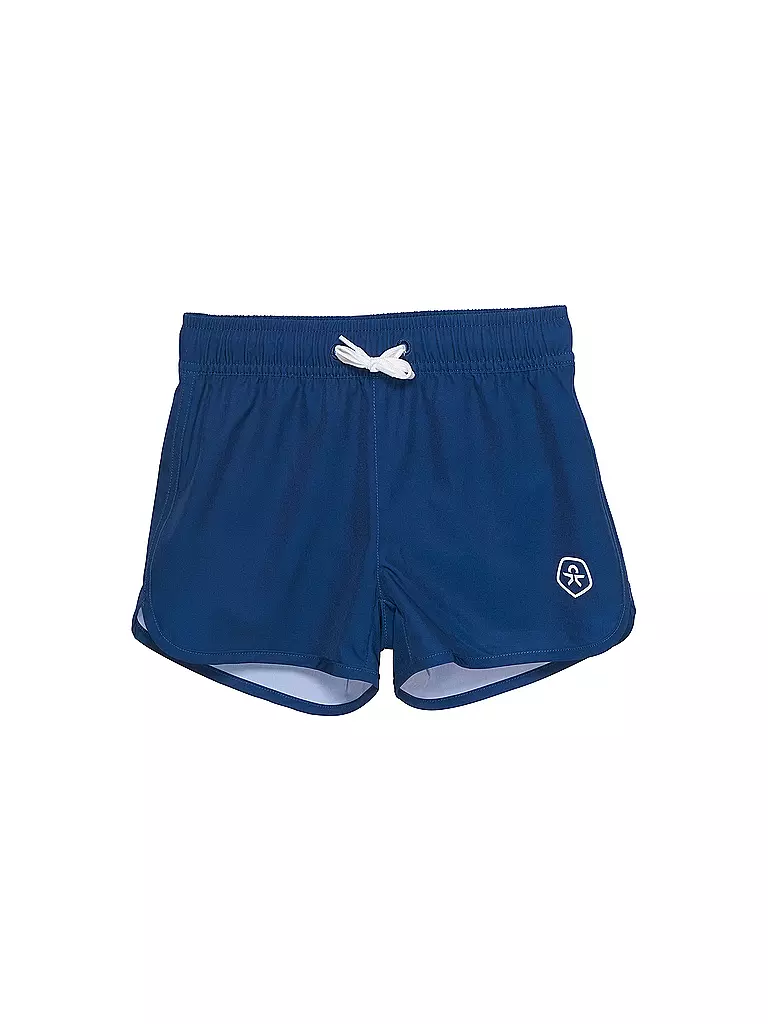 COLOR KIDS | Jungen Badeshort Solid Kurz | dunkelblau