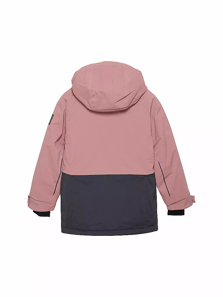 COLOR KIDS | Kinder Skijacke Colorblock | braun