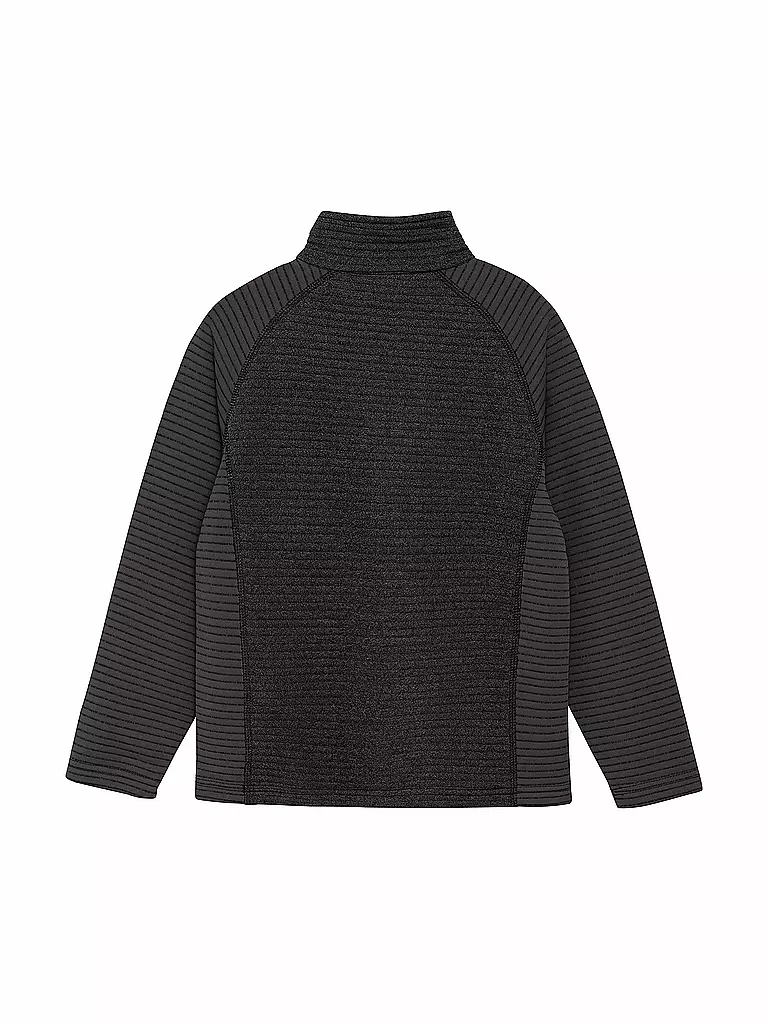COLOR KIDS | Kinder Unterzieh Zipshirt Fleece Pulli Striped | lila