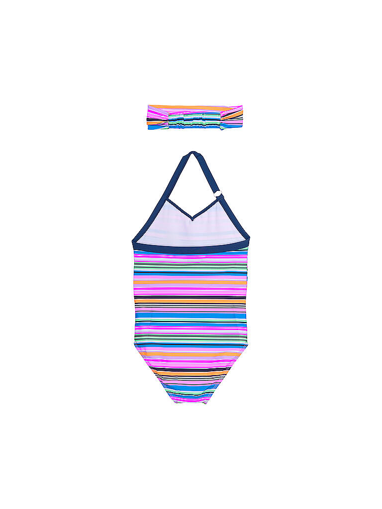 COLOR KIDS | Mädchen Badeanzug mit Stirnband | bunt