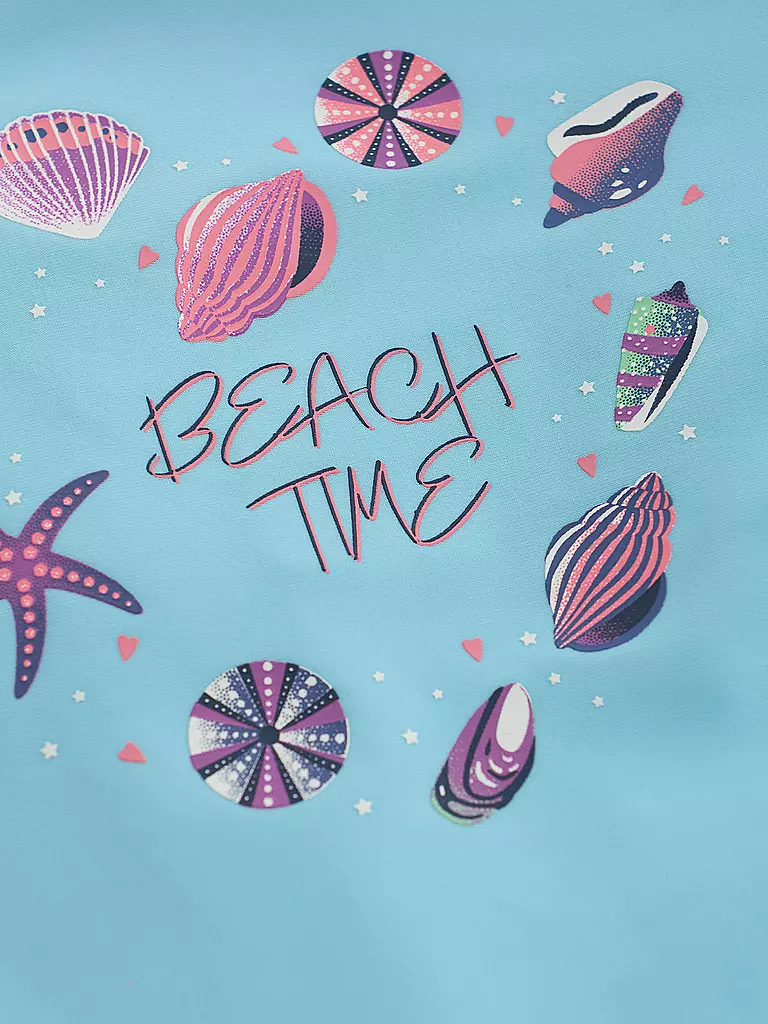 COLOR KIDS | Mädchen Beachshirt mit Print | pink