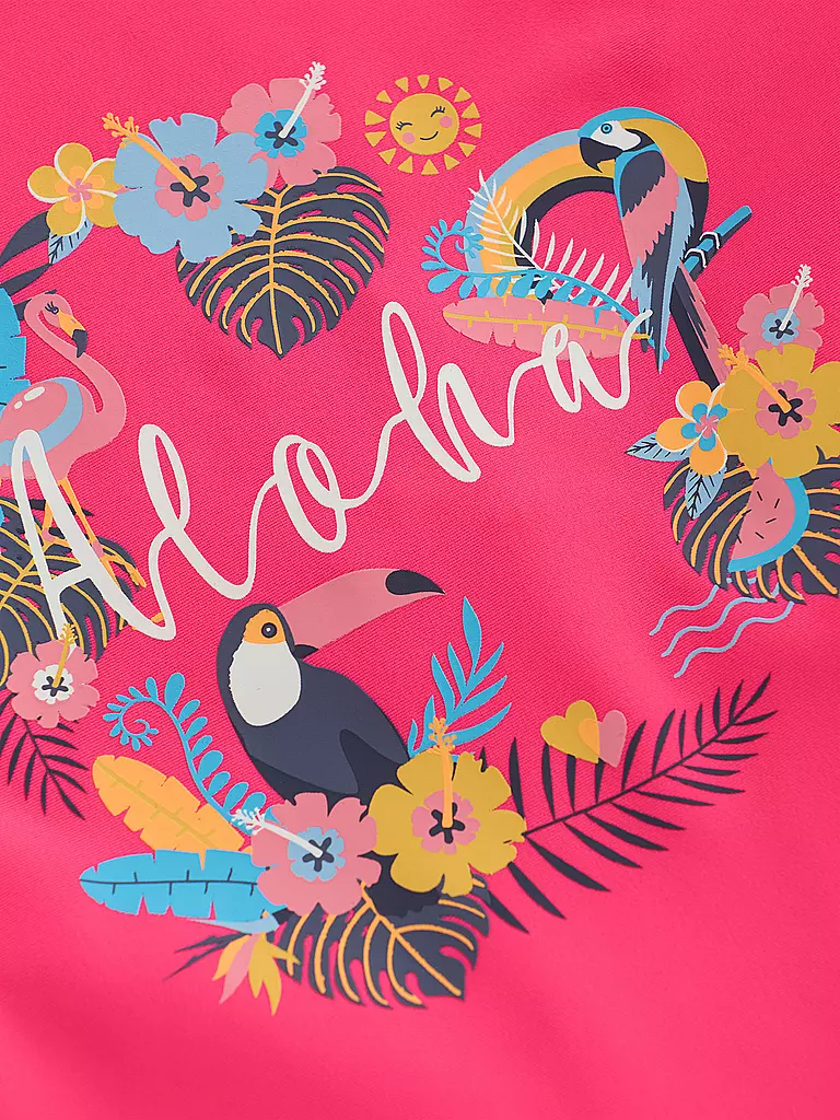 COLOR KIDS | Mädchen Beachshirt mit Print | hellblau