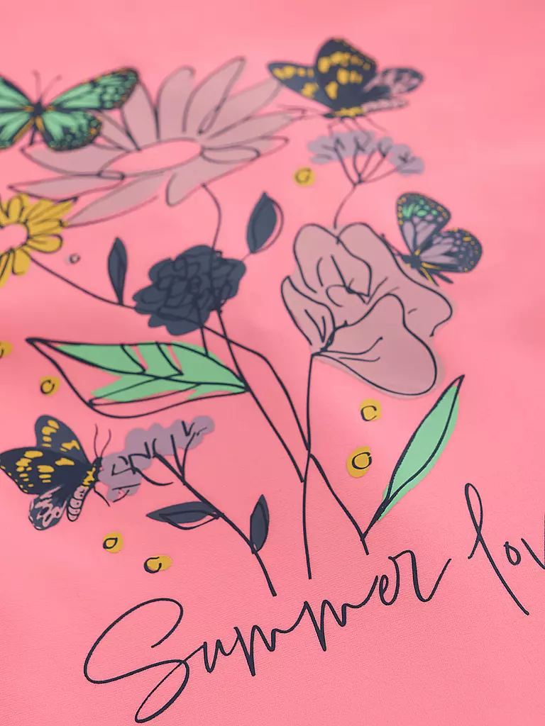 COLOR KIDS | Mädchen Beachshirt mit Print | hellblau