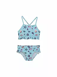 COLOR KIDS | Mädchen Bikini mit Rüschen | hellblau