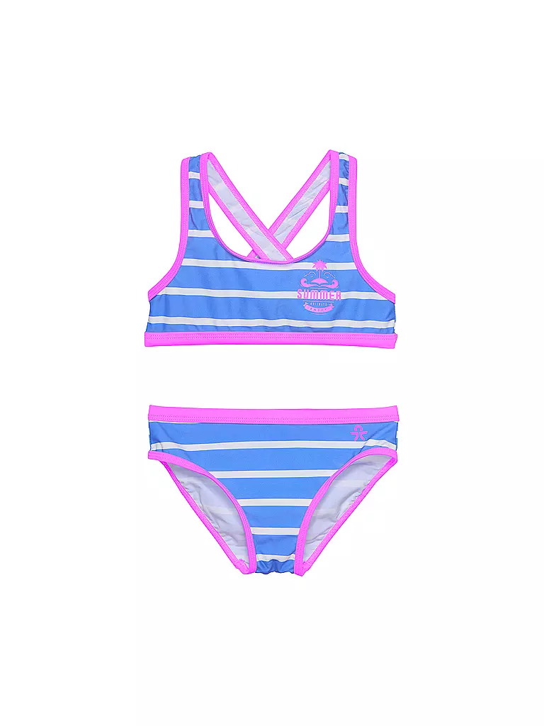 COLOR KIDS | Mädchen Bikini | blau