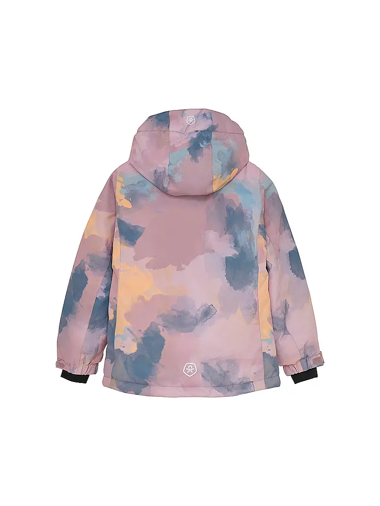 COLOR KIDS | Mädchen Skijacke Colorblock | rosa