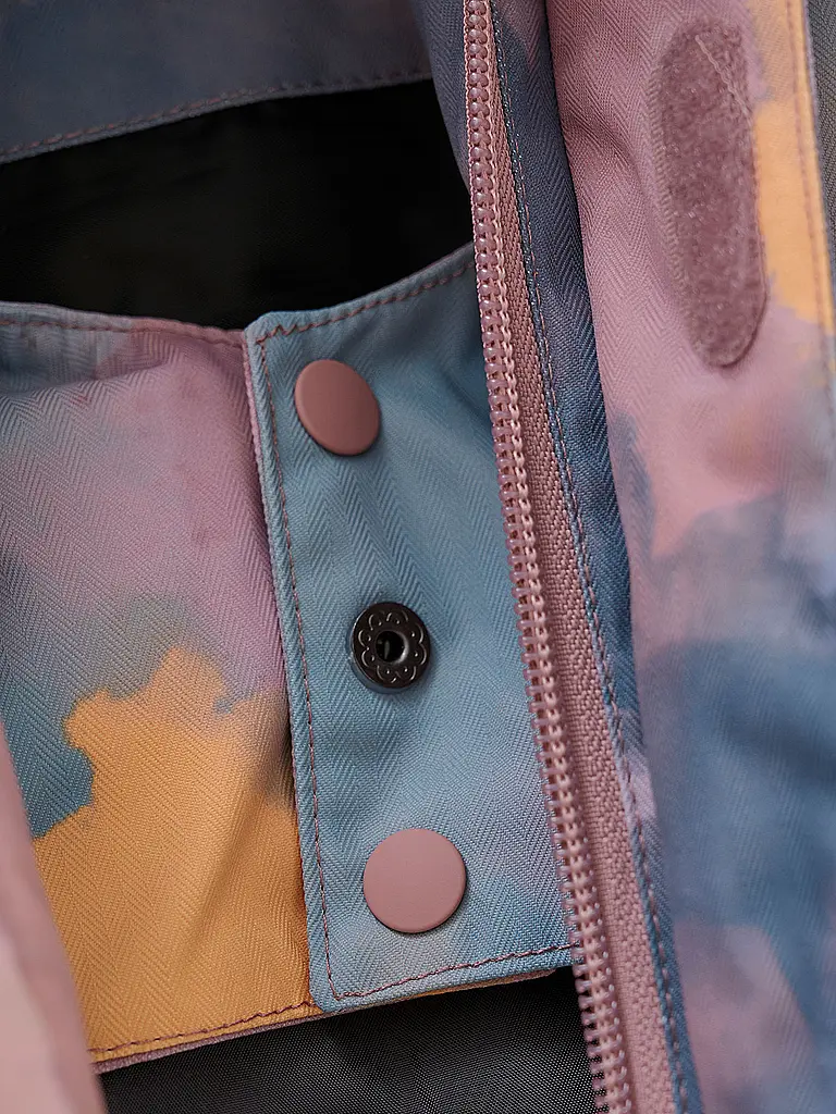 COLOR KIDS | Mädchen Skijacke Colorblock | rosa