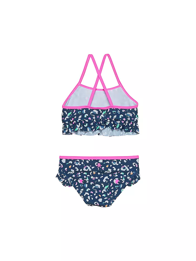 Bücher Für Mädchen Ab 10 COLOR KIDS Mädchen Bikini mit Rüschen dunkelblau