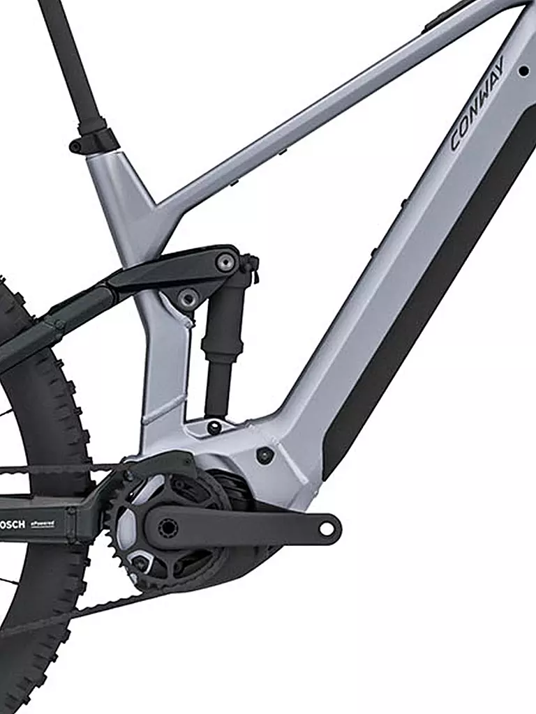 CONWAY | Herren E-Mountainbike Xyron ST 4.0 | silber